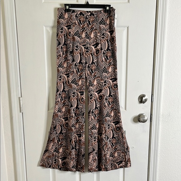 Anthropologie Women's Drapey Flare Pants size 4 Bell Bottoms Hippie 70's NWT - Picture 4 of 14